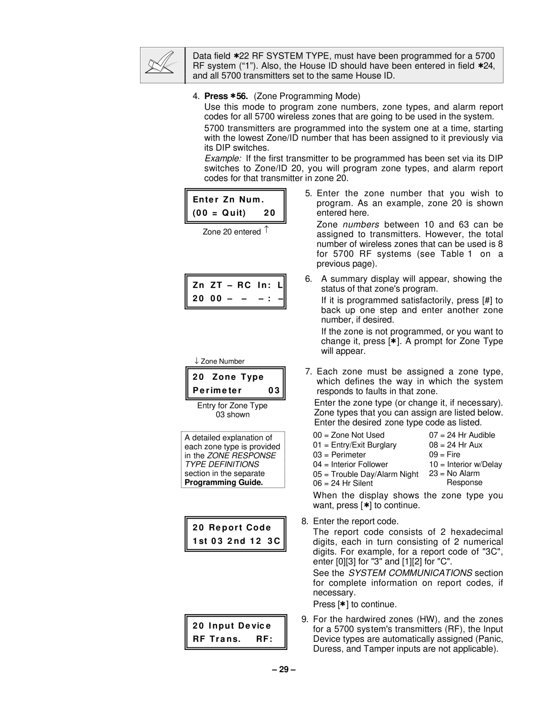 VistaQuest N7227V5 installation instructions Programming Guide 