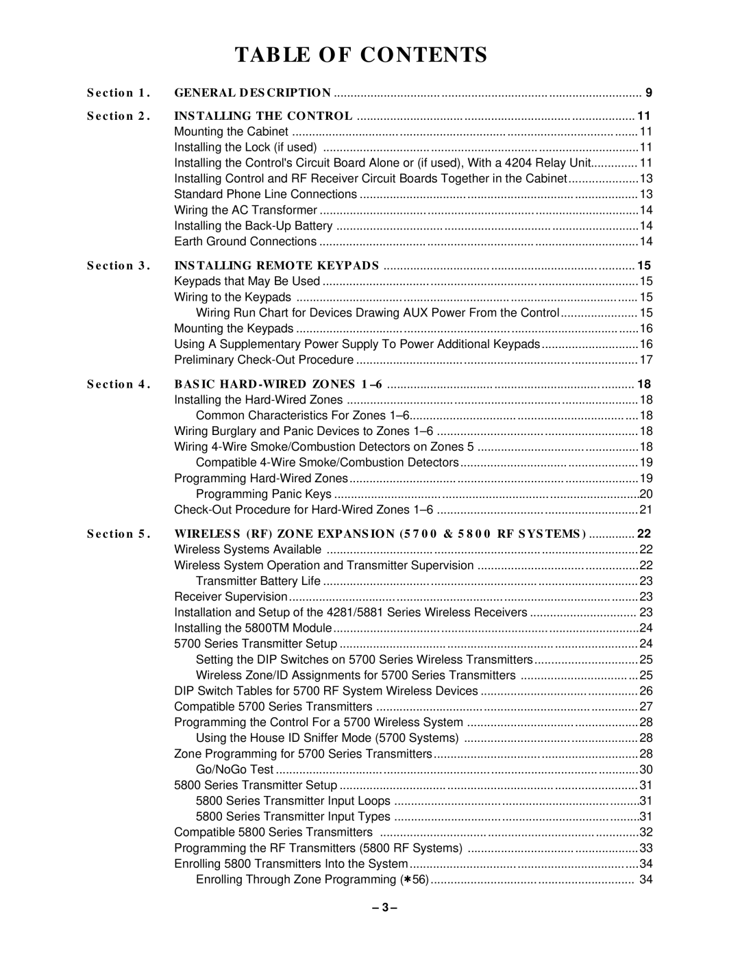 VistaQuest N7227V5 installation instructions Table of Contents 