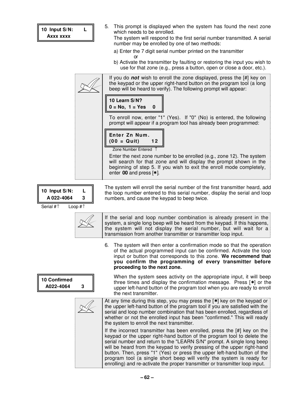 VistaQuest N7227V5 installation instructions Serial # ↑ 