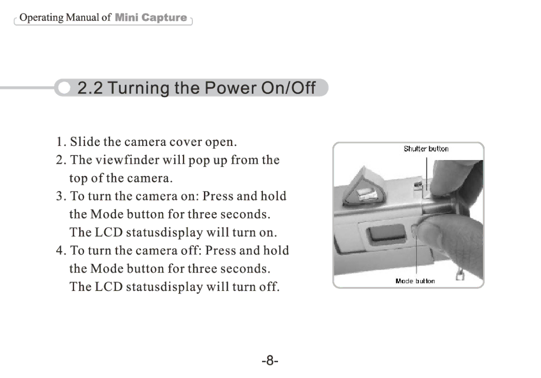 VistaQuest VQ-2005 manual 