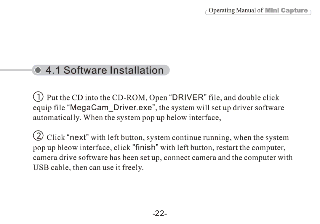 VistaQuest VQ-2005 manual 