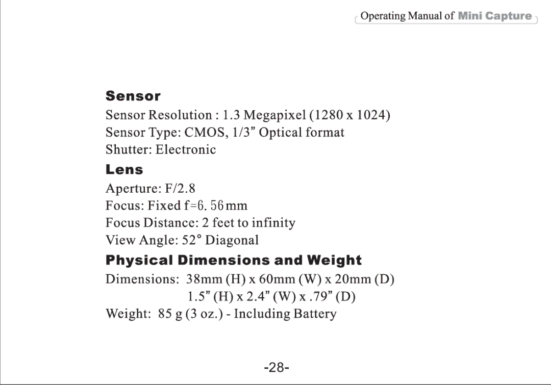 VistaQuest VQ-2005 manual =6.56 