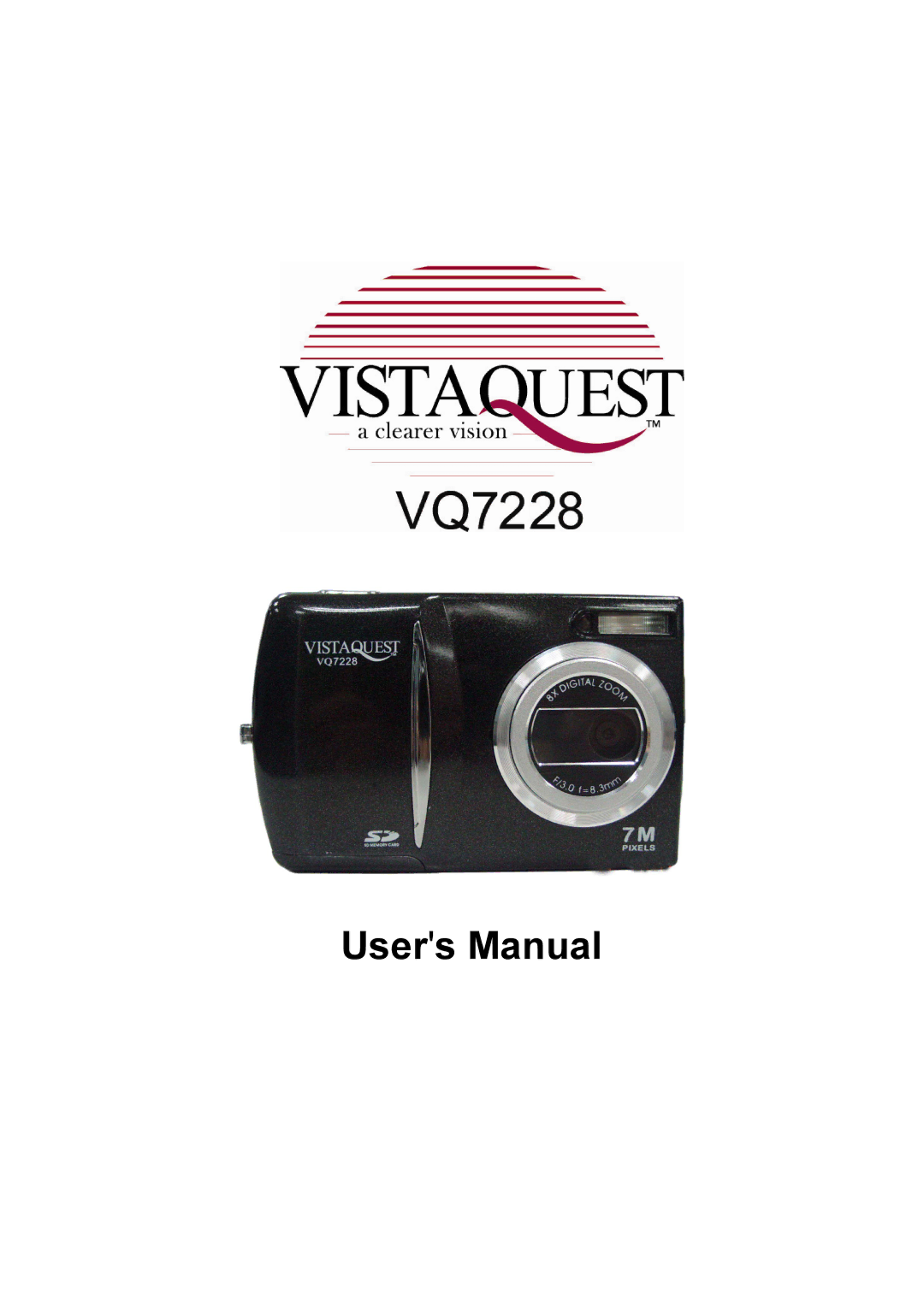 VistaQuest VQ-7228 user manual 