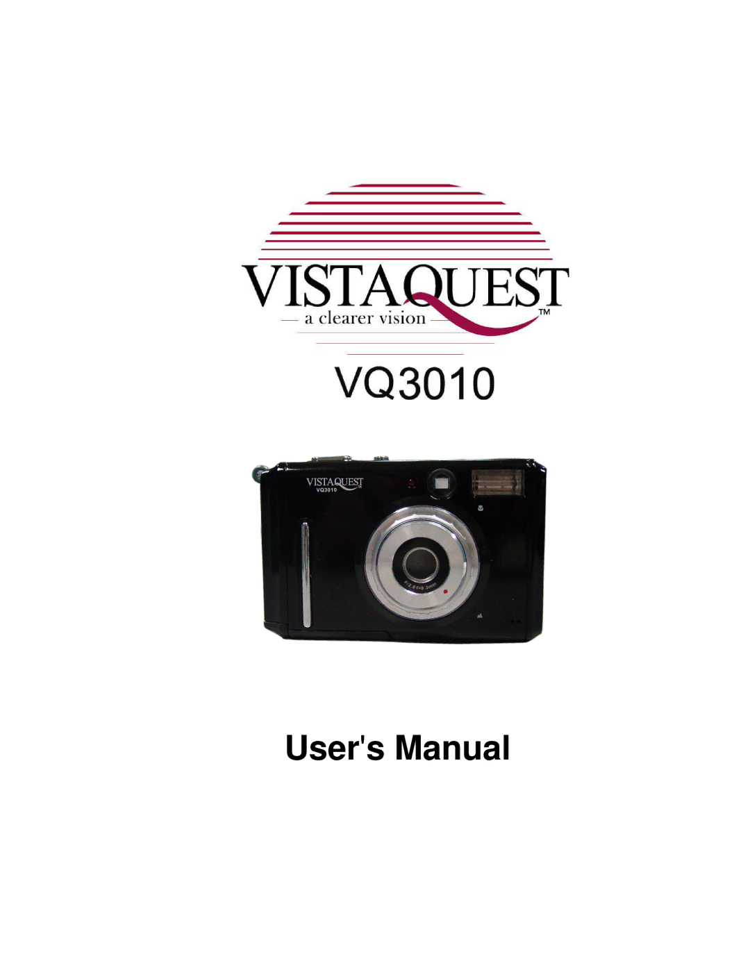 VistaQuest VQ3010 user manual 