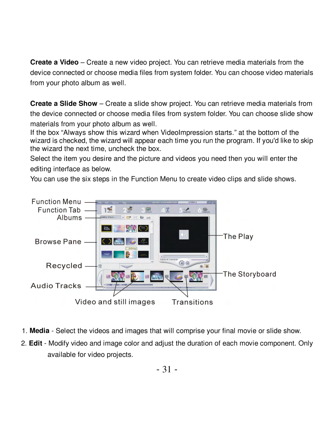 VistaQuest VQ5015 user manual 