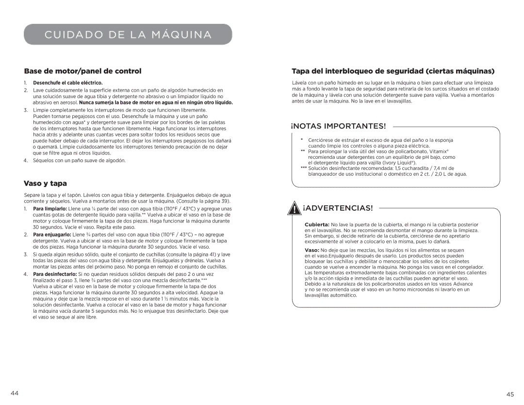 Vita-Mix XL, 102866 manual Base de motor/panel de control, Vaso y tapa, Tapa del interbloqueo de seguridad ciertas máquinas 