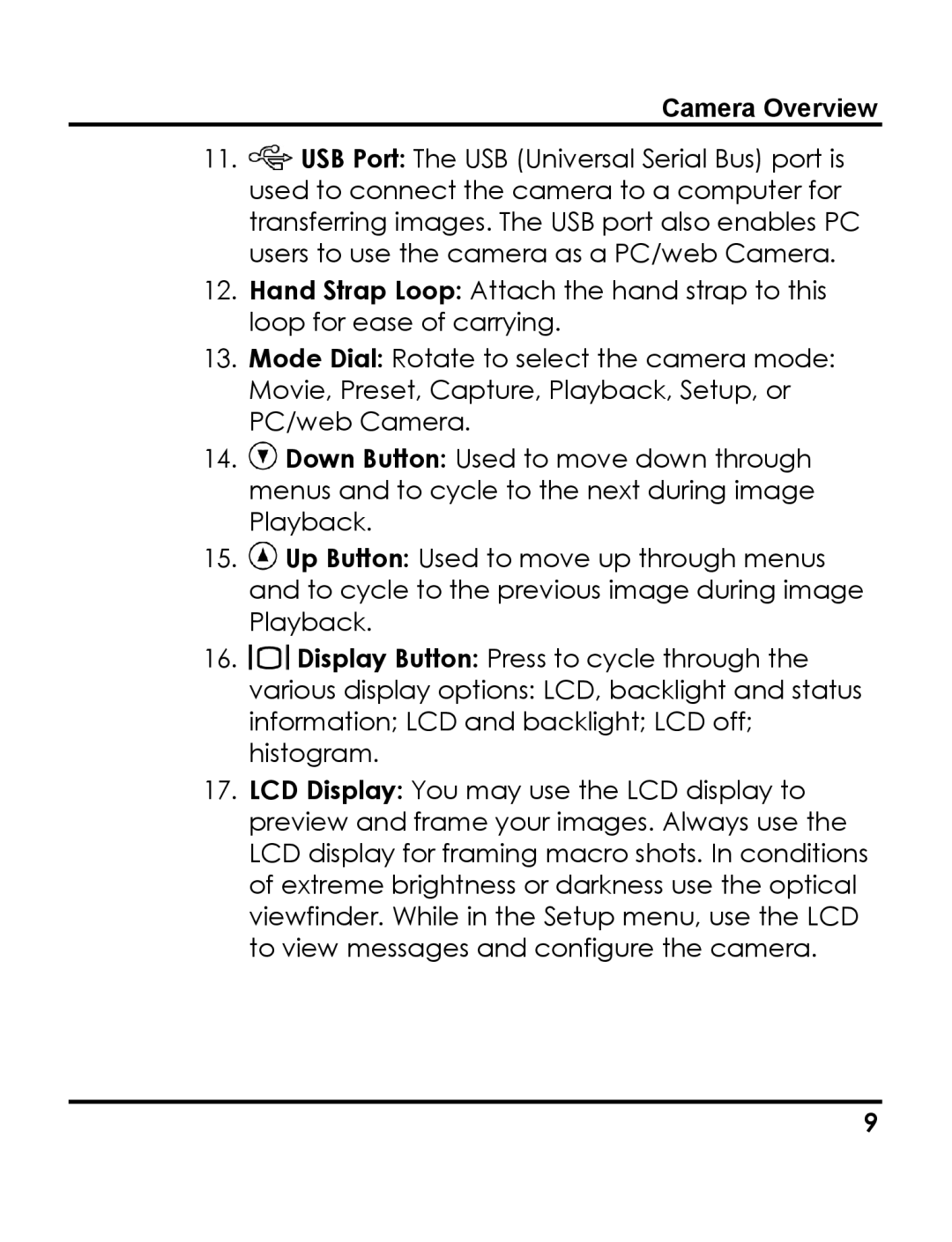 Vivitar 3765 instruction manual Camera Overview 