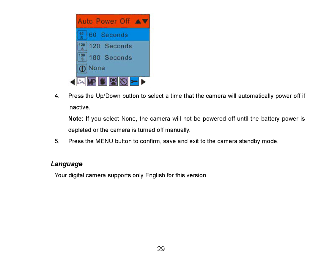 Vivitar 8324 owner manual Language 