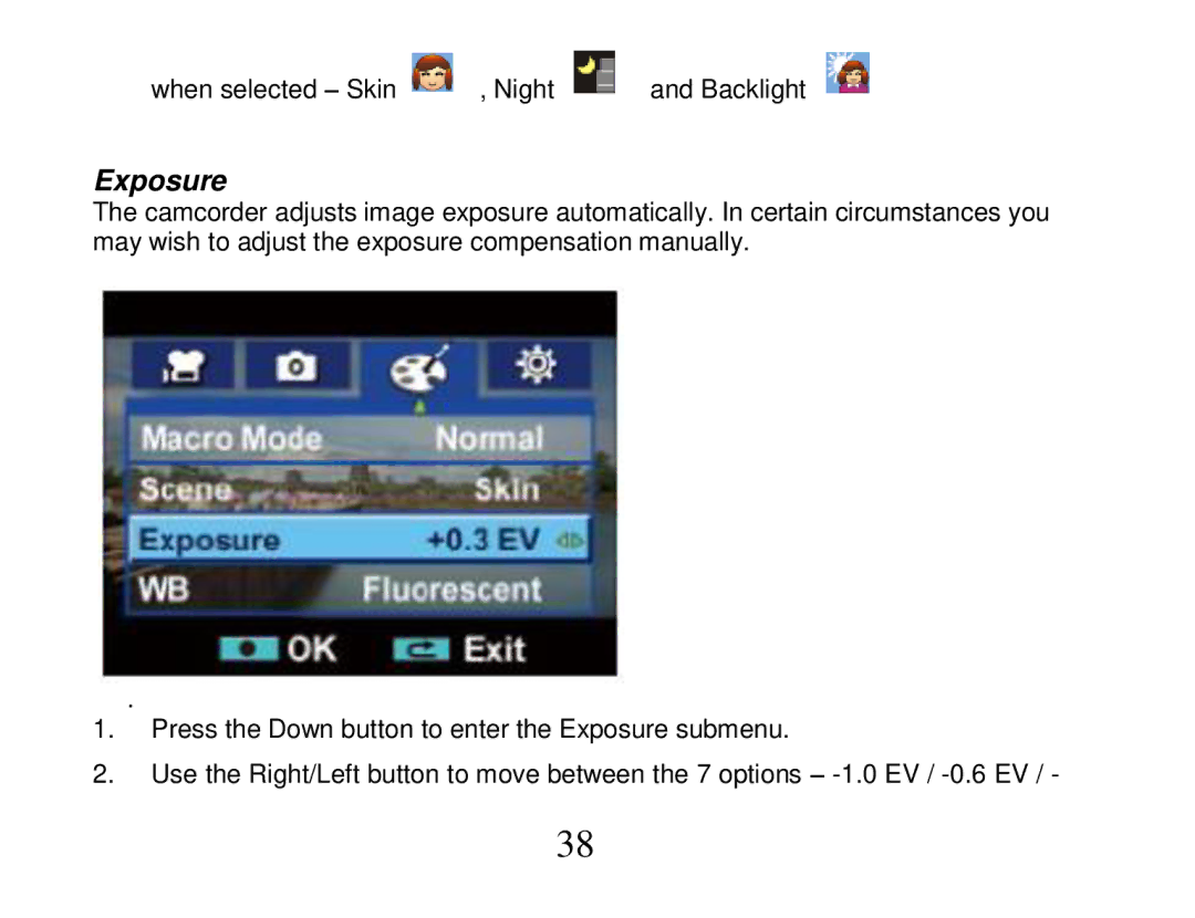 Vivitar 840XHD owner manual Exposure 