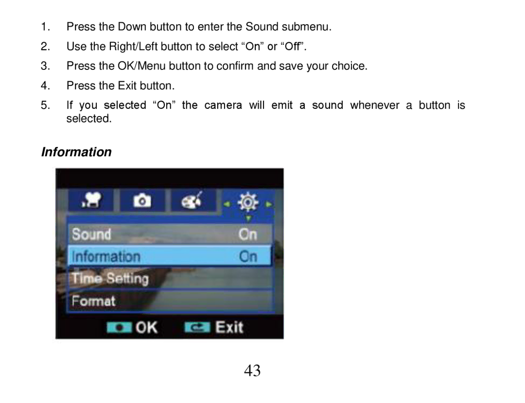 Vivitar 840XHD owner manual Information 