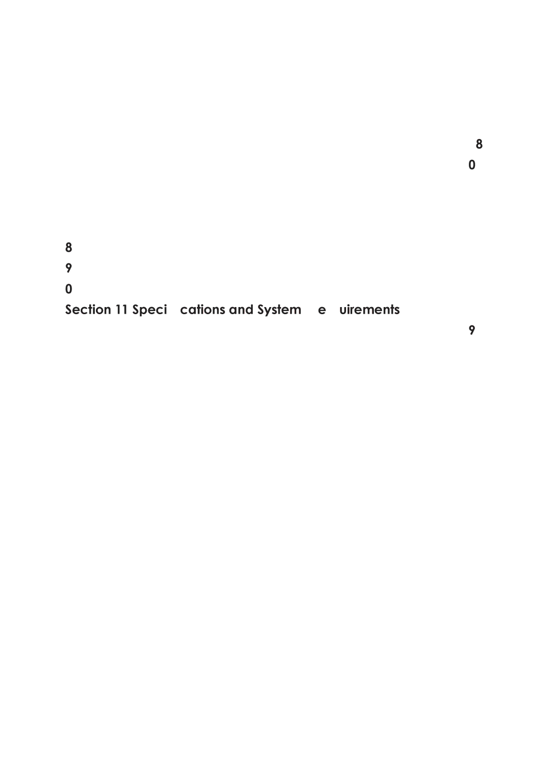 Vivitar 980HD user manual Contents 