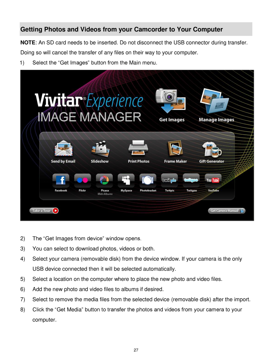 Vivitar DVR 380 user manual 