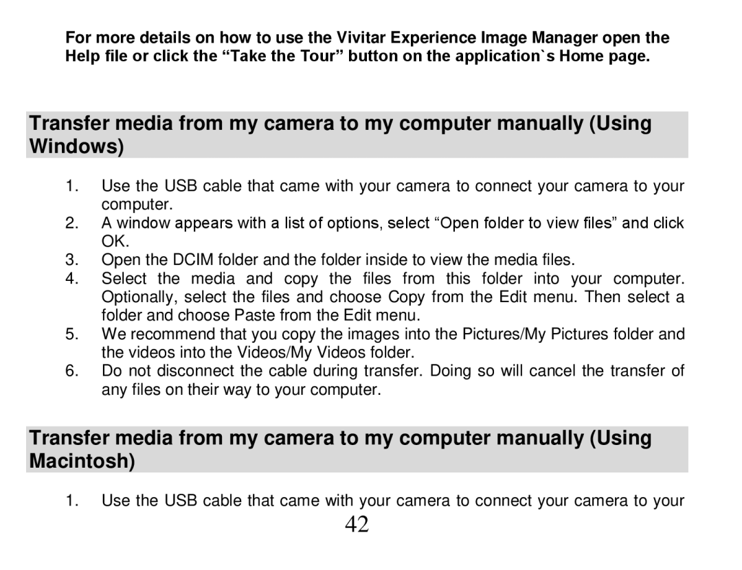 Vivitar DVR 810HD user manual 