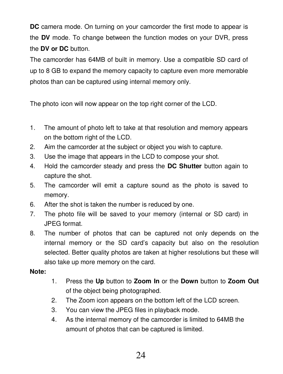 Vivitar DVR 850W owner manual 