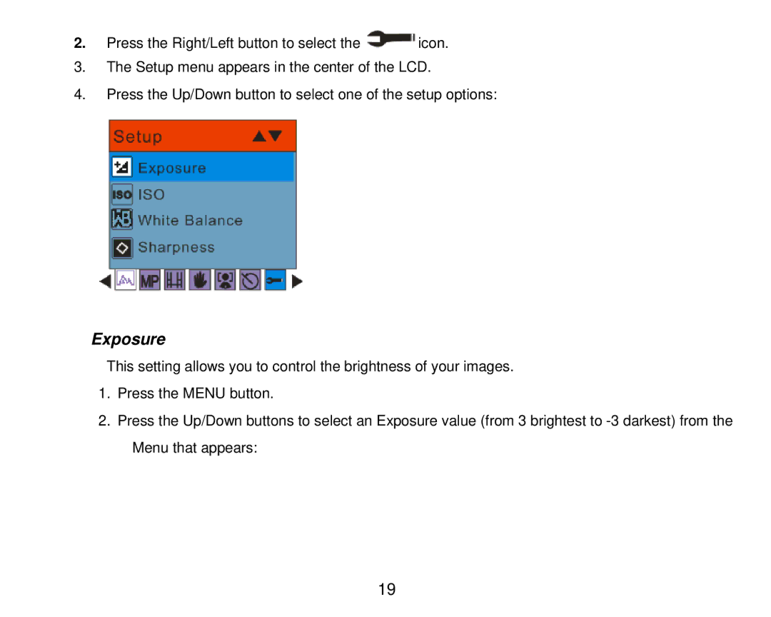 Vivitar T024 user manual Exposure 