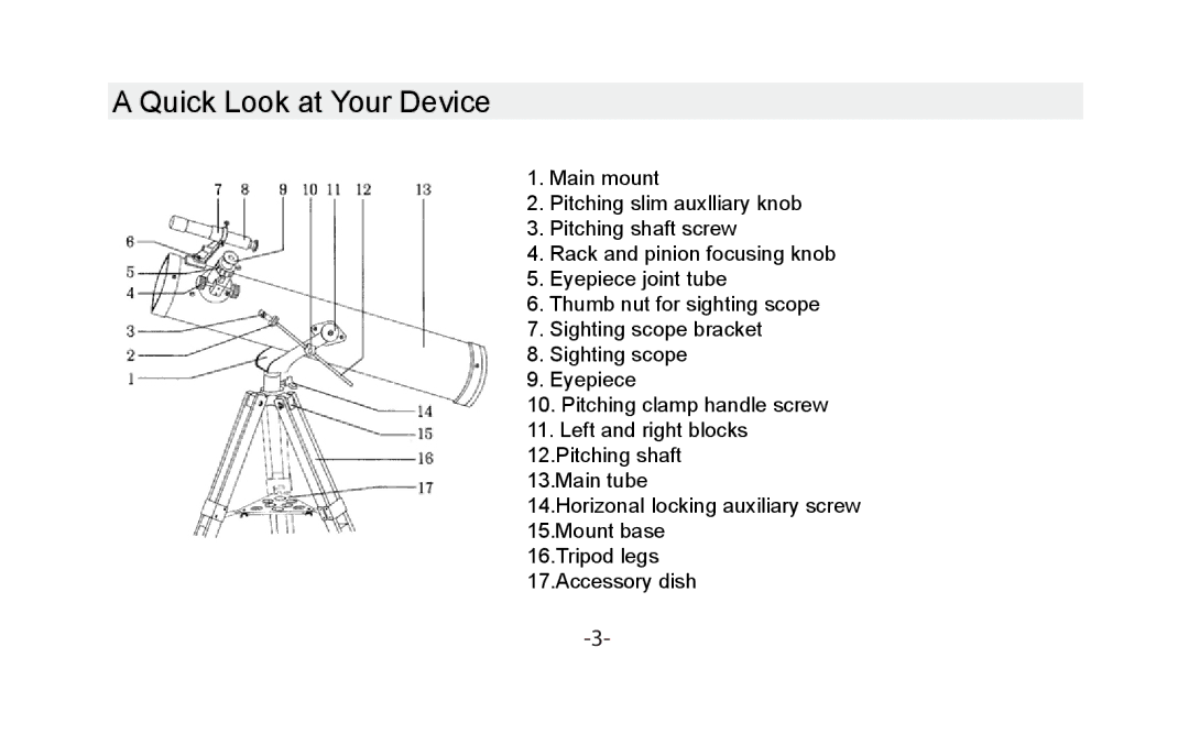 Vivitar VIV-TEL-76700 instruction manual Quick Look at Your Device 