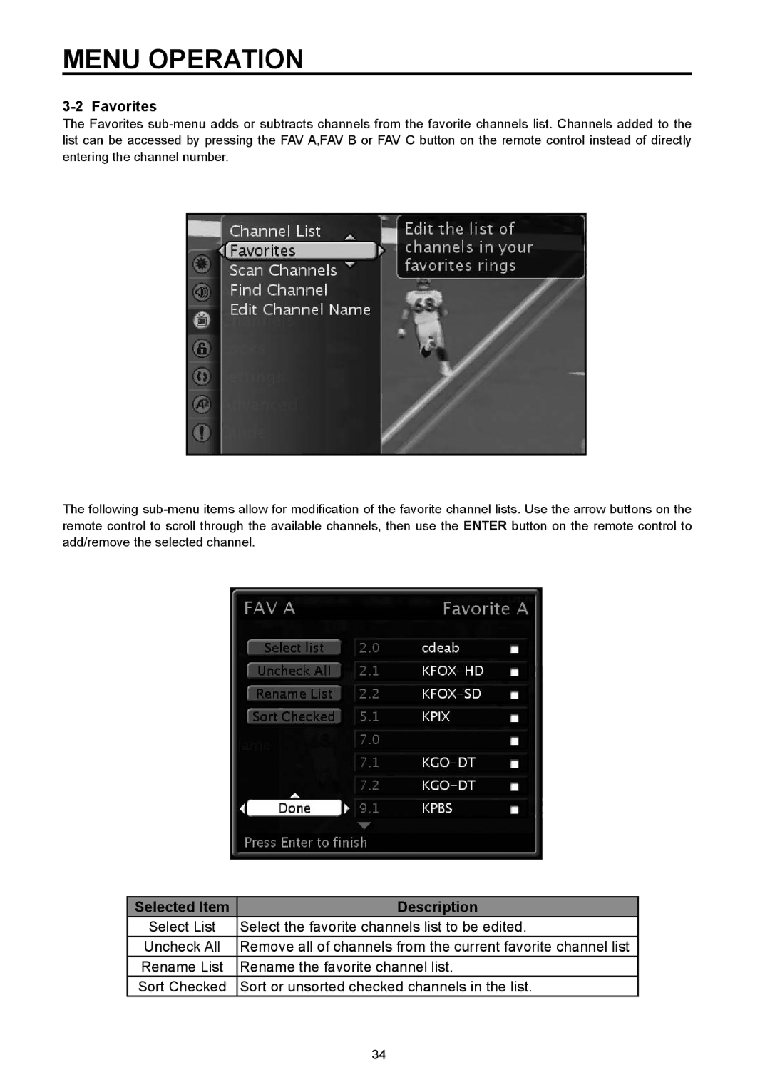 Vivitek DVD Combo manual Favorites 