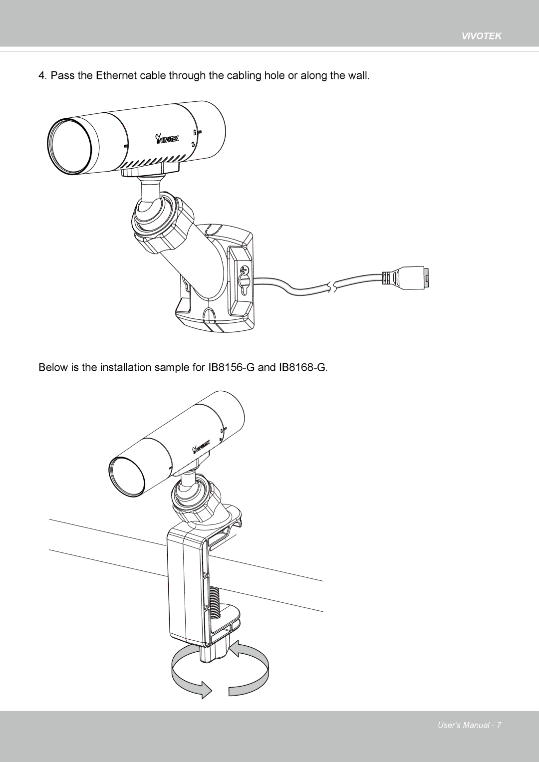 Vivitek IB8156-C user manual Vivotek 