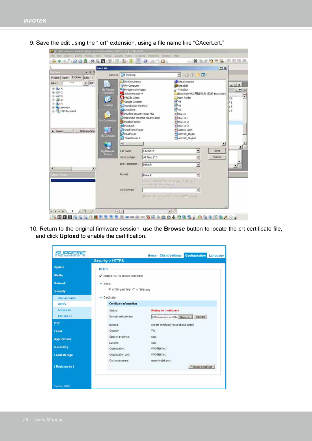 Vivitek IB8156-C user manual Vivotek 