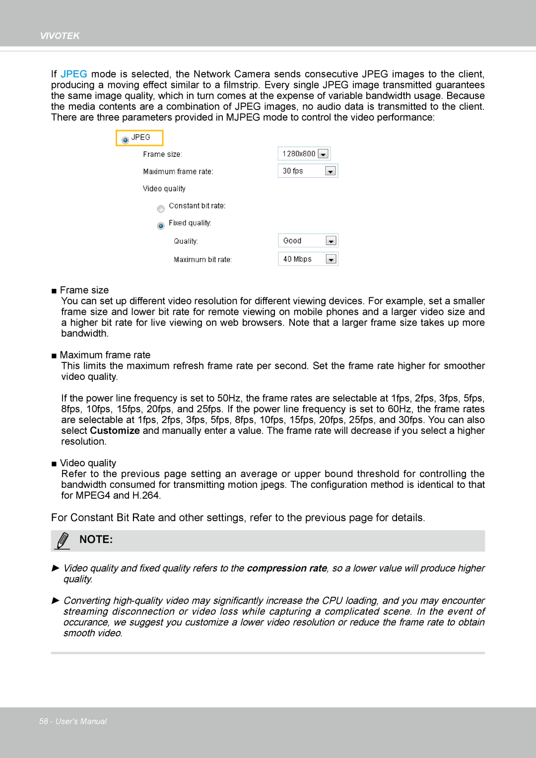 Vivotek 8137HV, FD1837H user manual Vivotek 