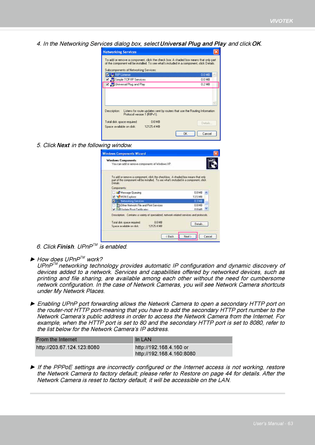 Vivotek FD1837H, 8137HV user manual Vivotek 