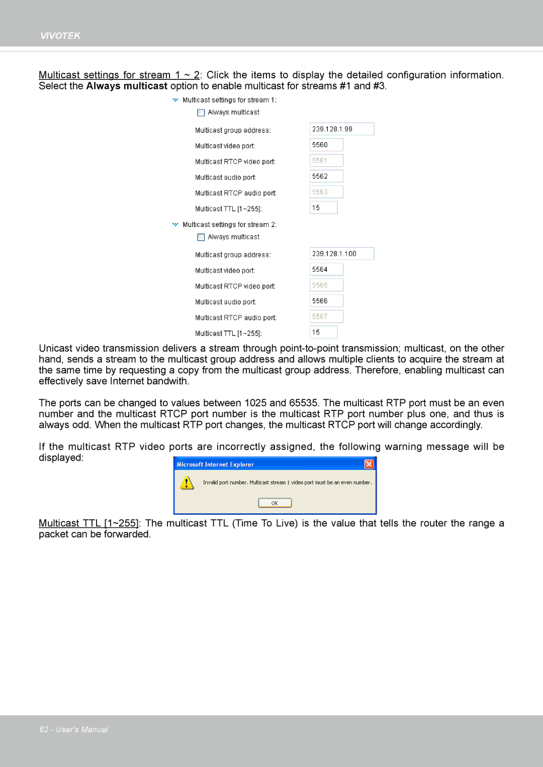 Vivotek CC8130 user manual Vivotek 