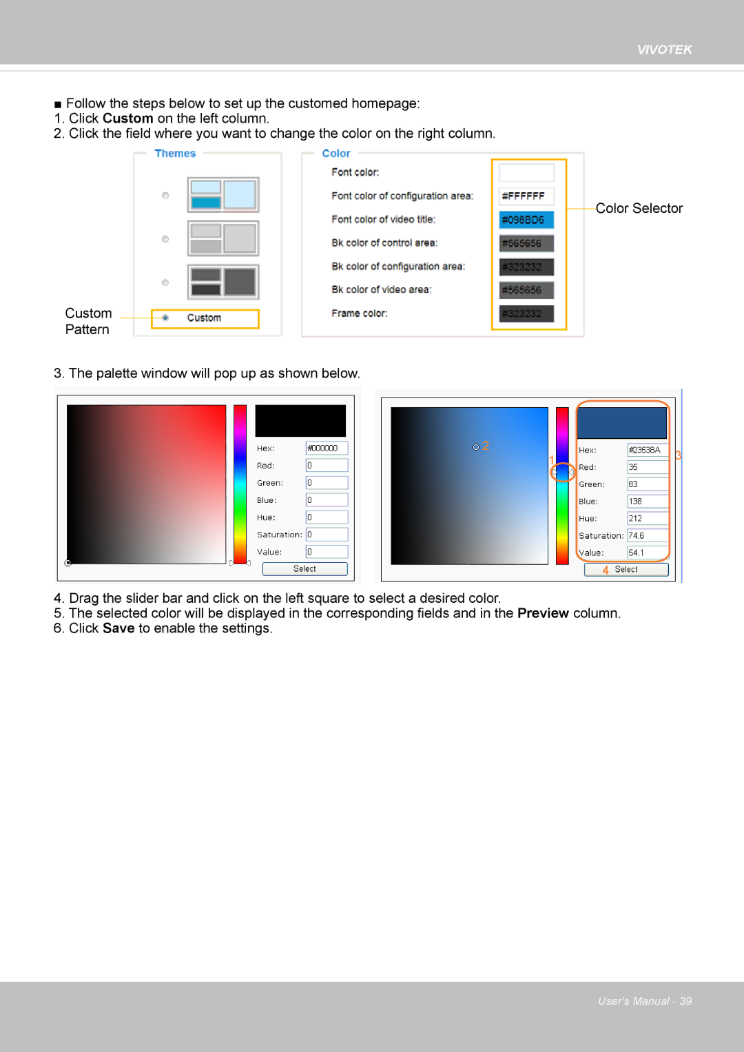 Vivotek FD-8372 user manual Vivotek 