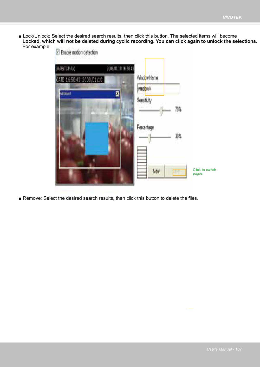 Vivotek FD8131 user manual Click to switch pages 