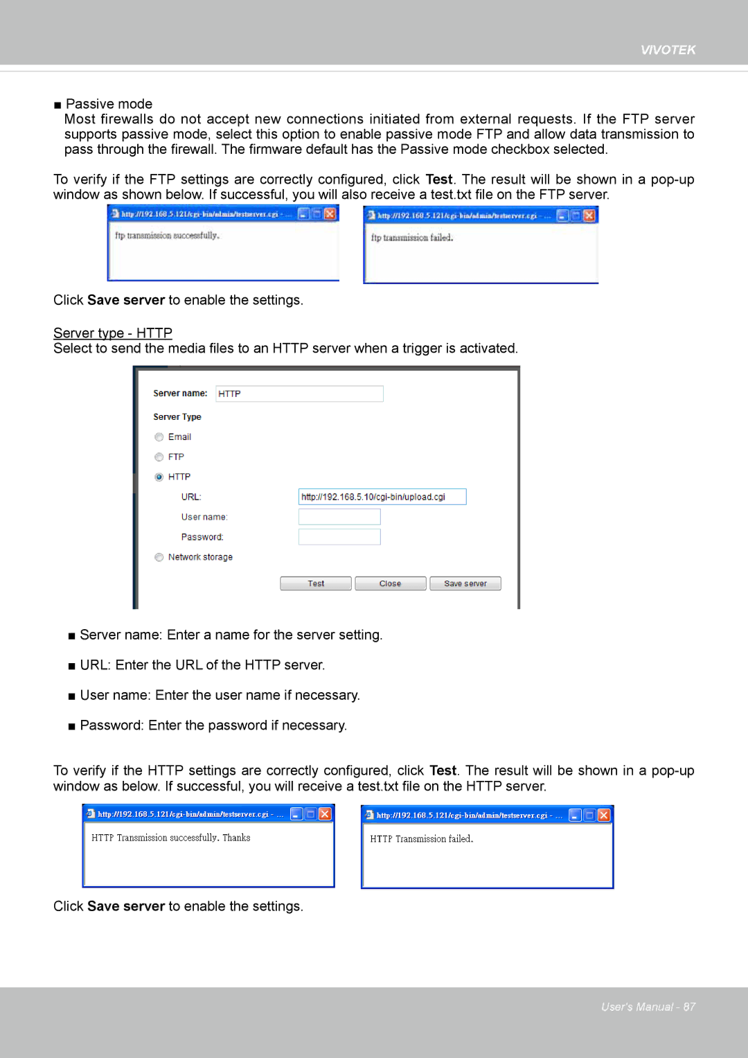 Vivotek FD8131 user manual Vivotek 