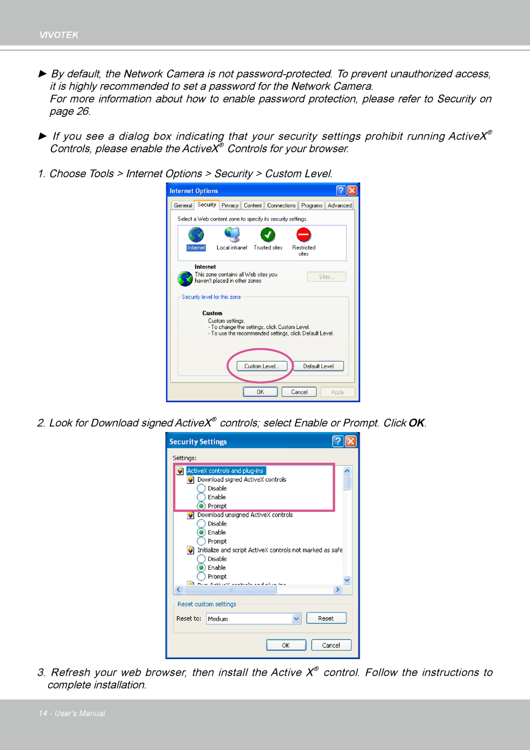 Vivotek FD8133 user manual Vivotek 