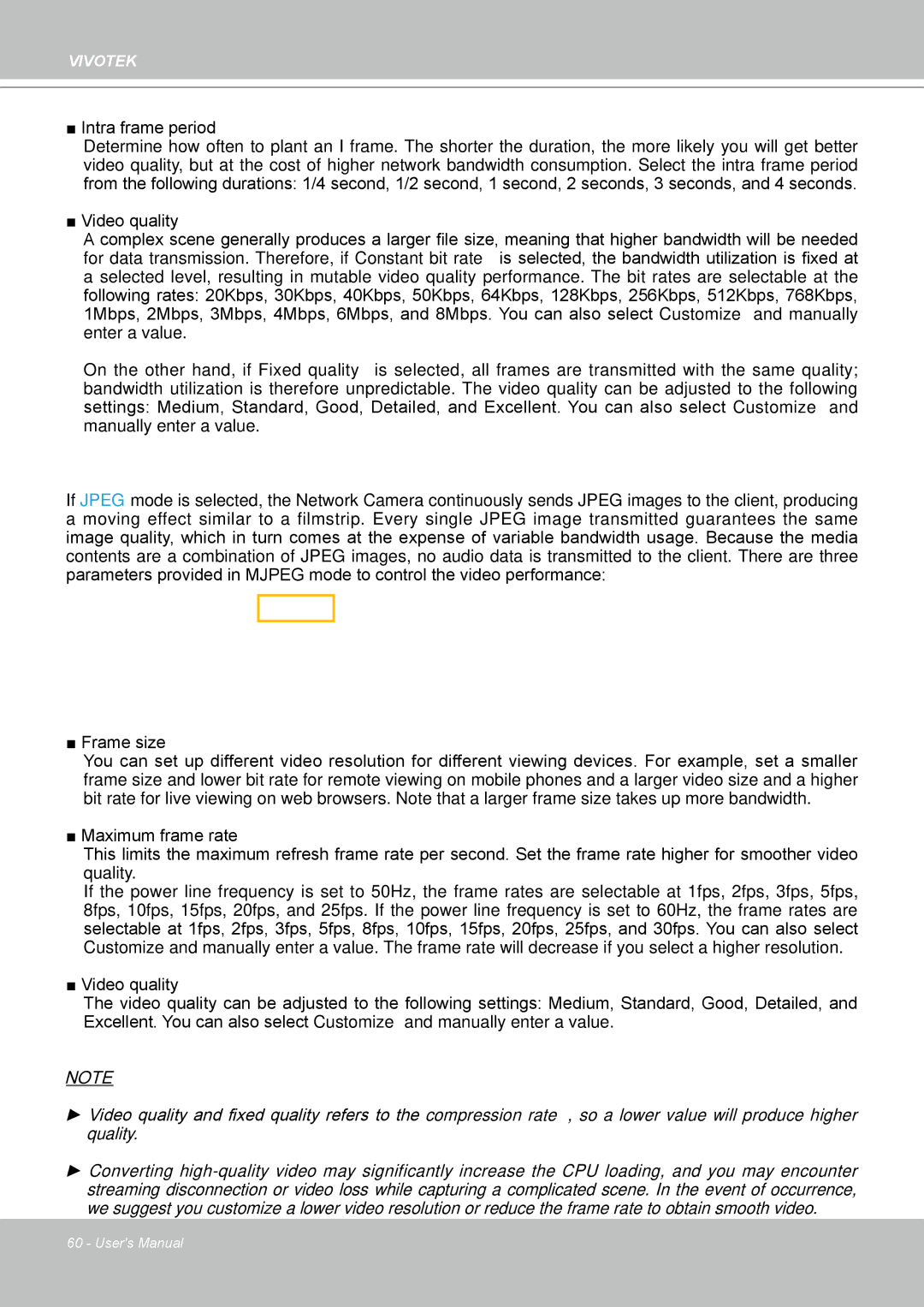 Vivotek FD8133 user manual Vivotek 