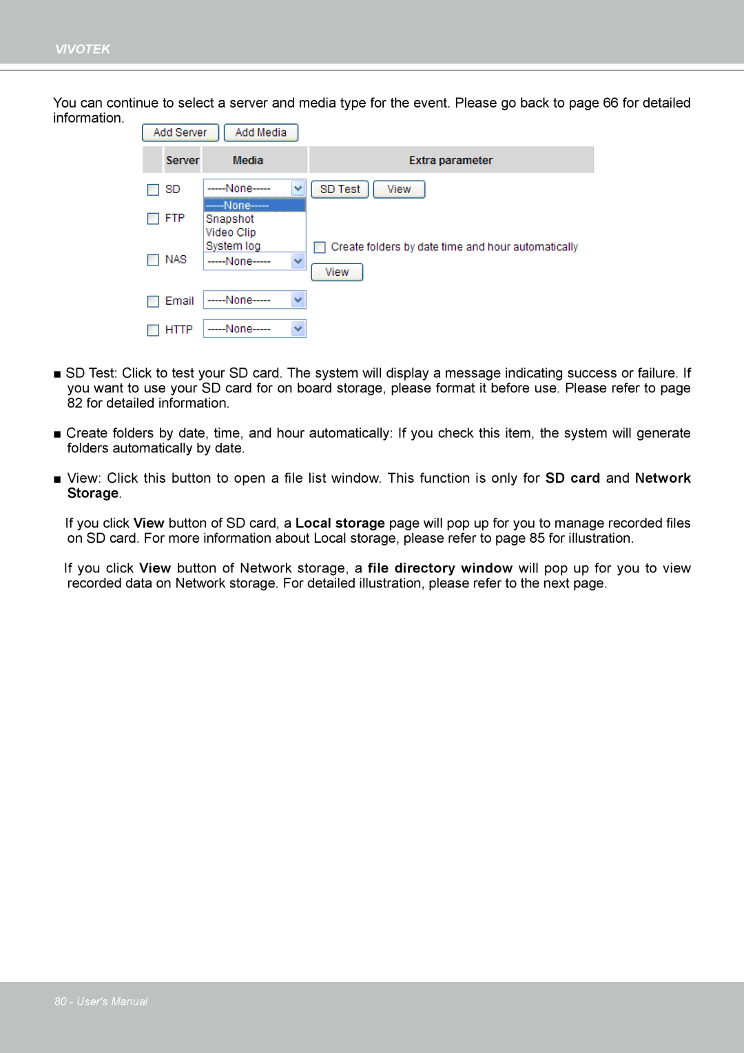 Vivotek FD8133 user manual Vivotek 