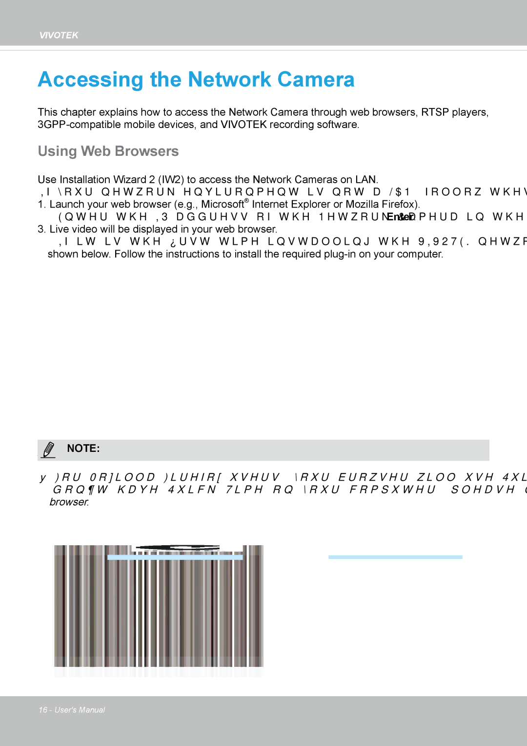 Vivotek FD8133V, FD8134V user manual Accessing the Network Camera, Using Web Browsers 