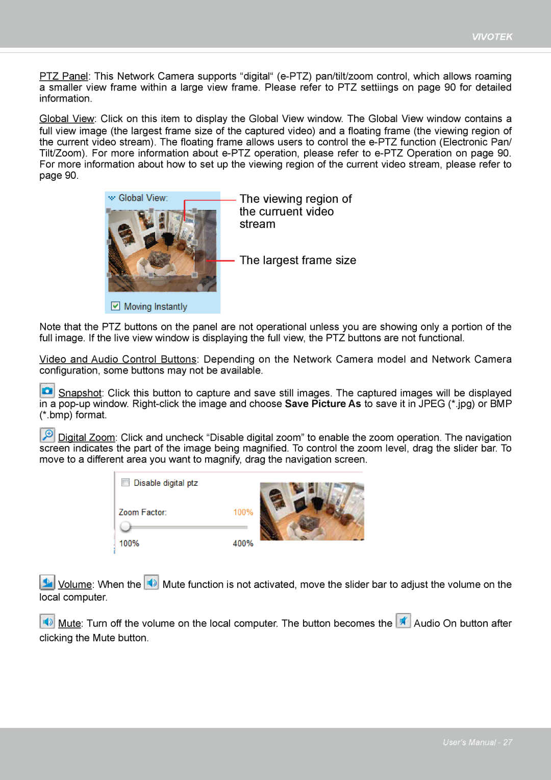 Vivotek 8154V, FD8154 user manual Vivotek 