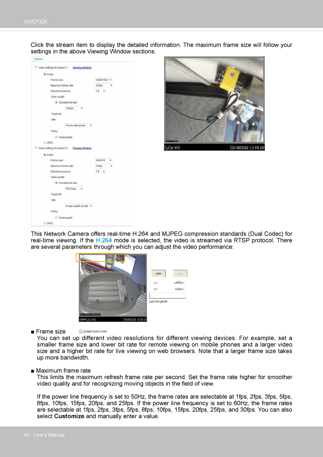 Vivotek FD8154, 8154V user manual Vivotek 