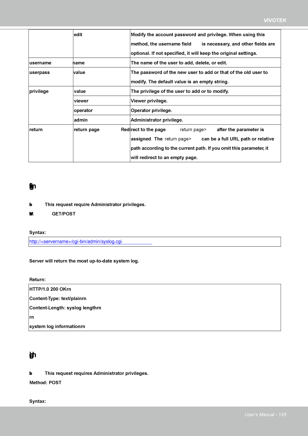 Vivotek FD8161 manual System Logs, Upgrade Firmware 