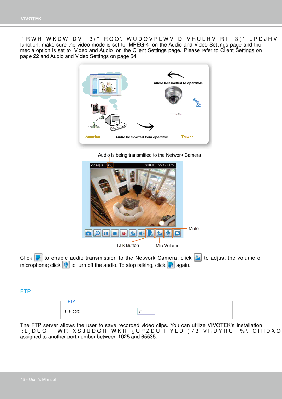 Vivotek FD8161 manual Ftp 