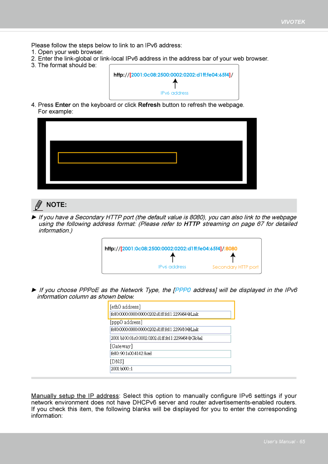 Vivotek FD8164 user manual Http//20010c08250000020202d1fffe0465f4 