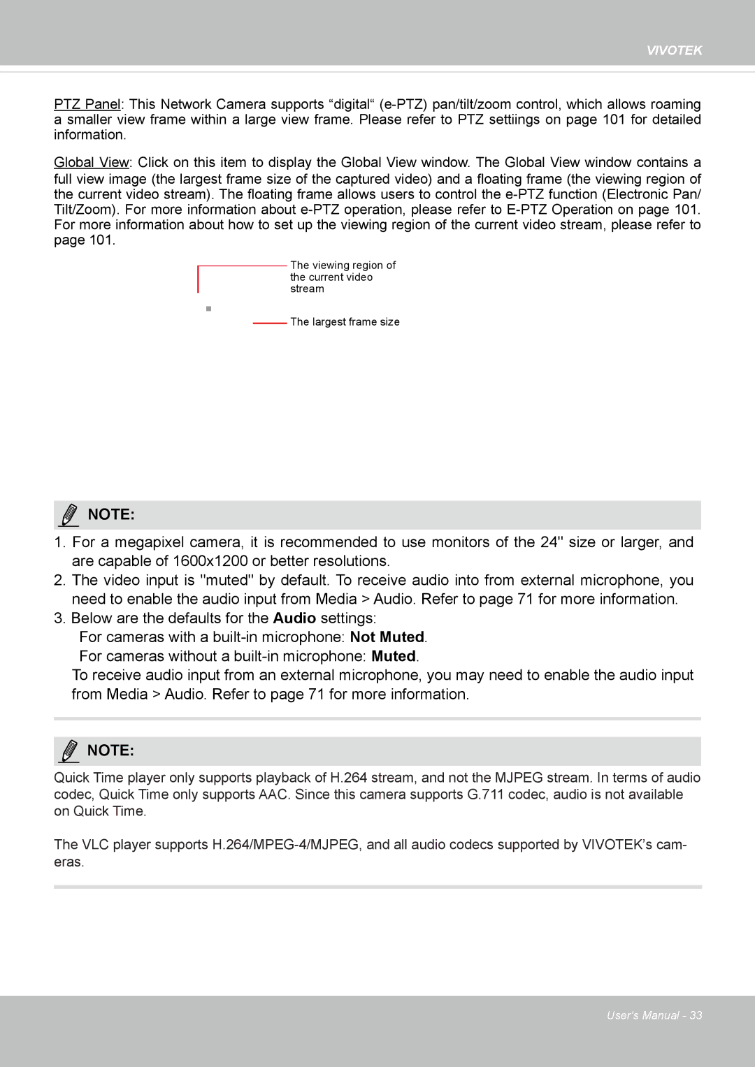 Vivotek FD8167-(T) user manual Vivotek 