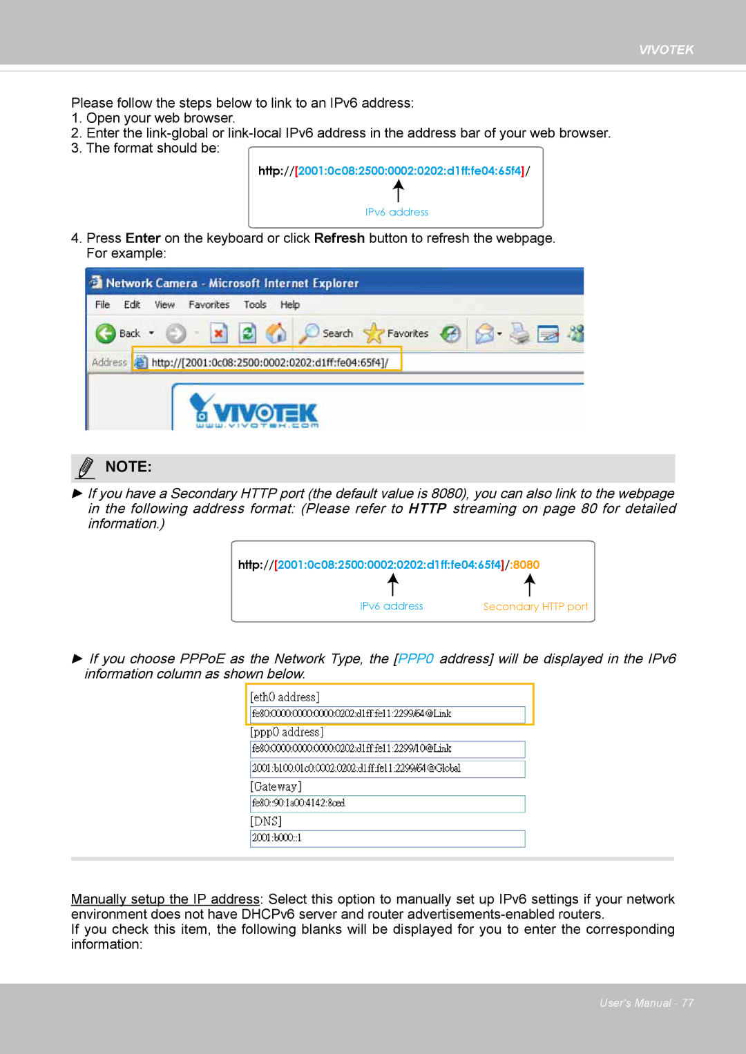 Vivotek FD8167-(T) user manual Http//20010c08250000020202d1fffe0465f4 