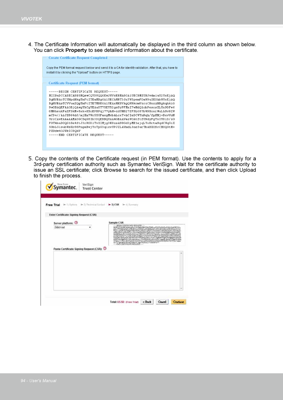 Vivotek FD8167-(T) user manual Vivotek 