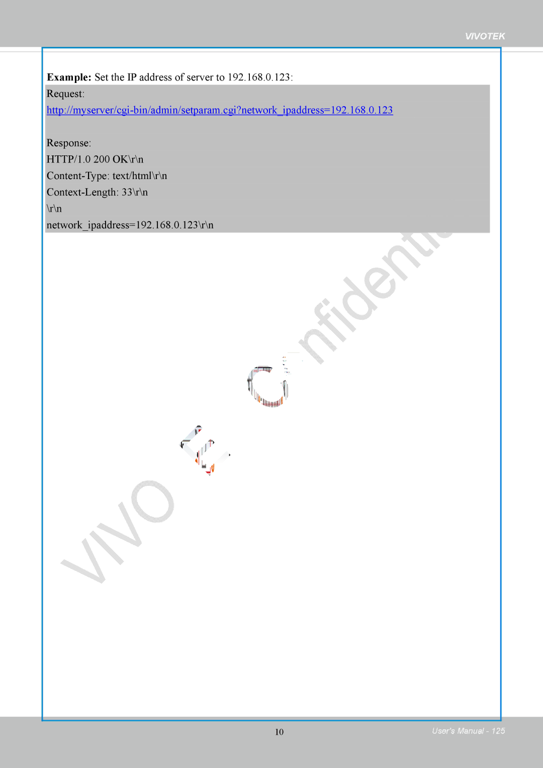 Vivotek FD8169 user manual Vivotek 