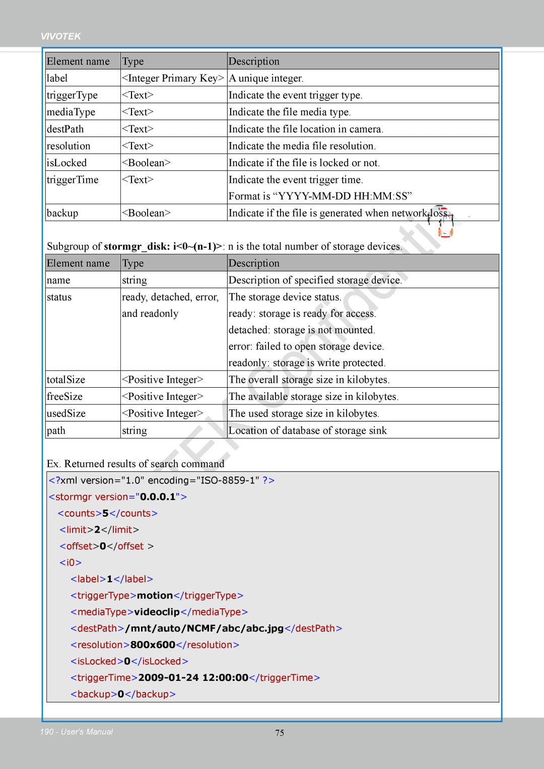 Vivotek FD8169 user manual Vivotek 