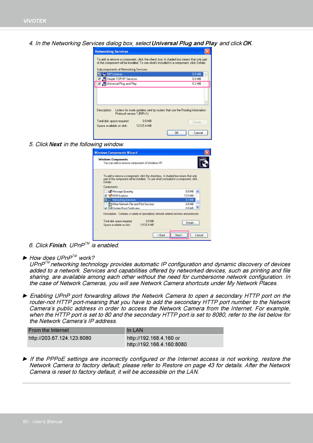 Vivotek FD8335H user manual Vivotek 