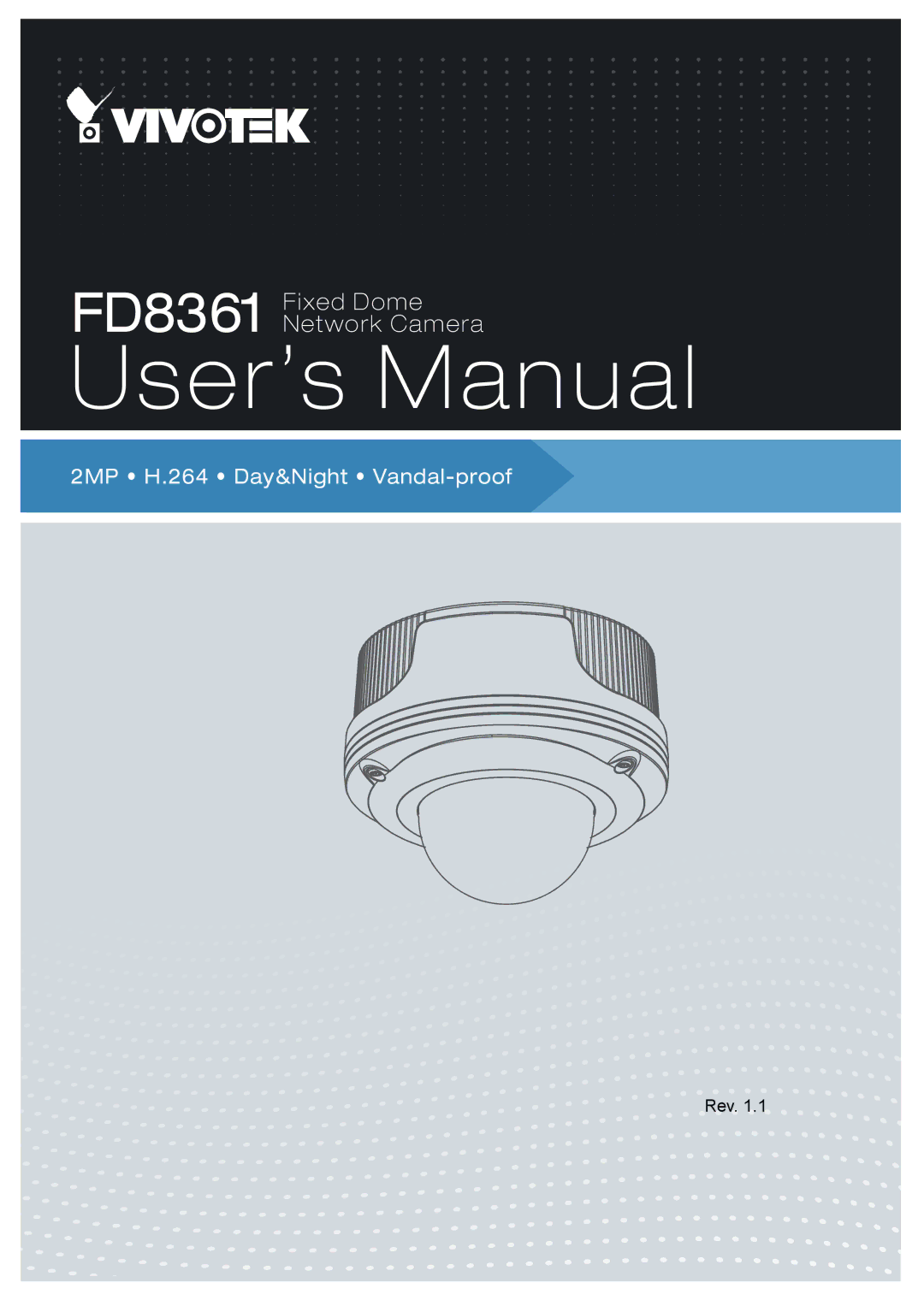 Vivotek FD8361 user manual Rev 