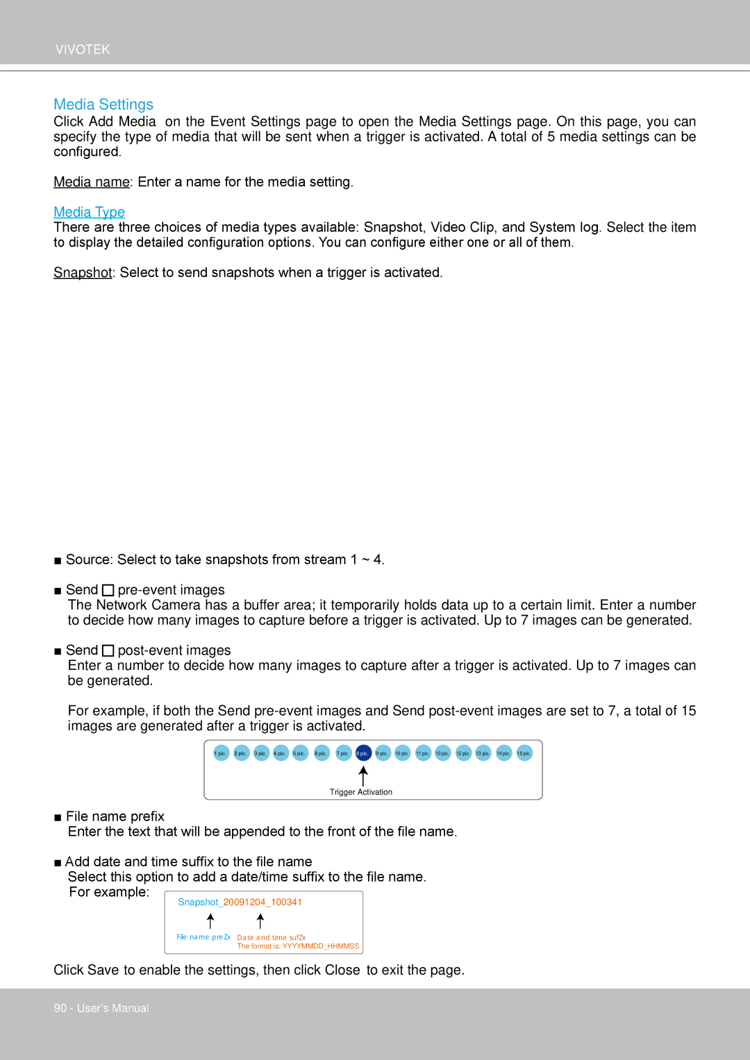 Vivotek FD8361 user manual 