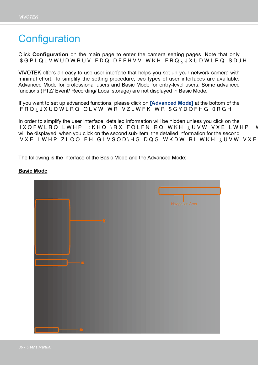 Vivotek FD8362, 62E manual Configuration 