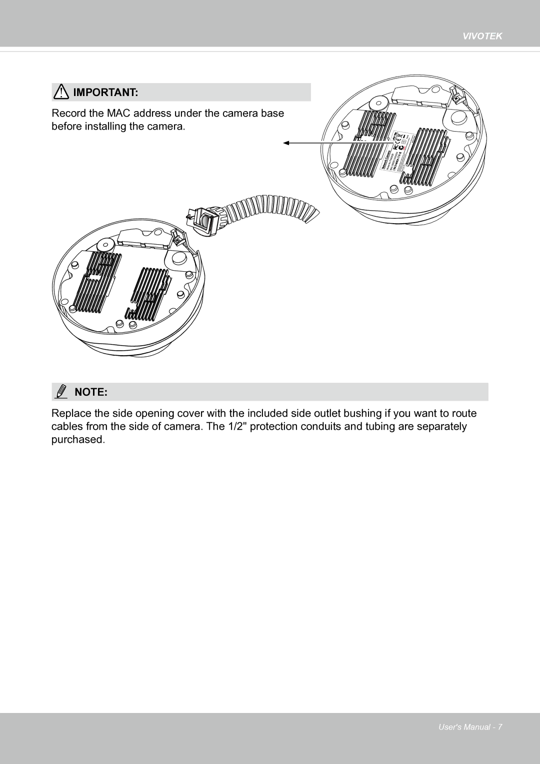 Vivotek fd8363 user manual Vivotek 