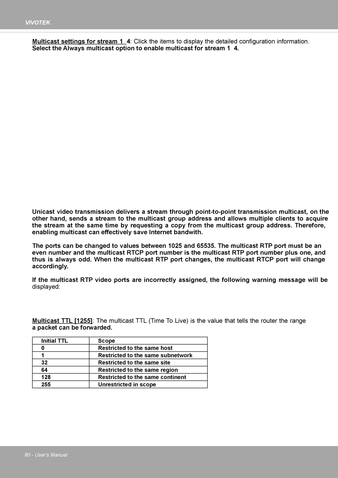 Vivotek FD8371EV user manual Vivotek 