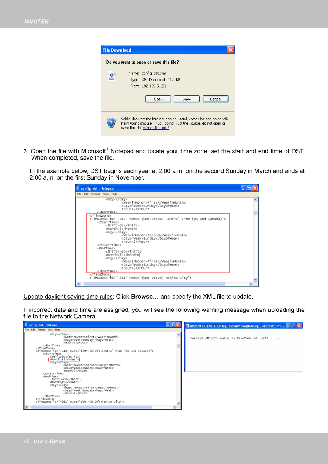 Vivotek FE8173 user manual Vivotek 